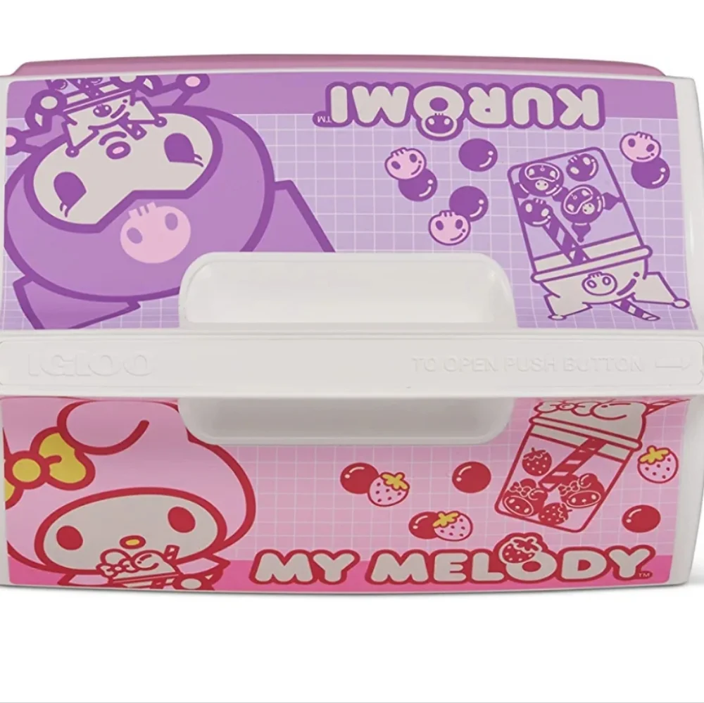 NWOT Sanrio Kuromi / My Melody 7 qt cooler - Picture 2 of 8